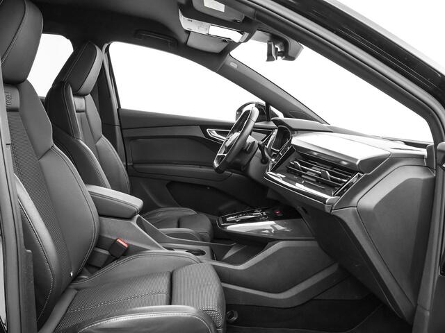 Audi Q4 Sportback e-tron 40 204pk S edition 77 kWh · SOH 97,1% · Apple/Android Car Play · Camera · Adaptive Cruise Control · 20'' · Navigatie · Head-up Display ·