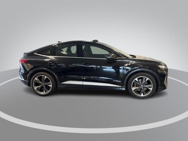 Audi Q4 Sportback e-tron 35 S Edition 55 kWh 170pk · SOH 91,9% · Panoramadak · Camera · Head-Up Display · Keyless · Dodehoeksensor · ACC ·