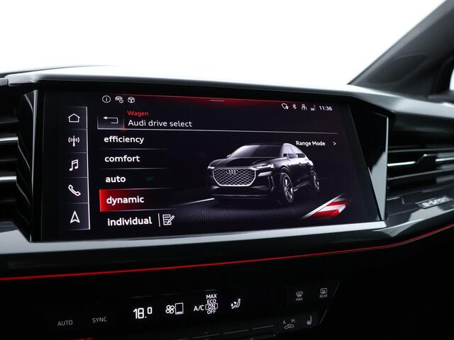 Audi Q4 Sportback e-tron 40 204pk Launch edition S Competition 77 kWh · SOH 96,2% · Camera · Apple/Android Car Play · Head-Up Display · Stoelverwarming · 21'' Inch ·