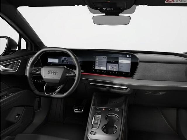 Audi Q4 Sportback e-tron S edition 63 kWh 204 pk | Techniekpakket plus | Optiekpakket zwart-glanzend | S line leder-kunstleder zwart |