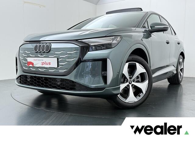 Audi Q4 Sportback e-tron S edition quattro performance 82 kWh | Panoramadak | Memory Stoelen | Sonos | Lederen Stoelen | | Head-Up Display | Matrix-Verlichting |