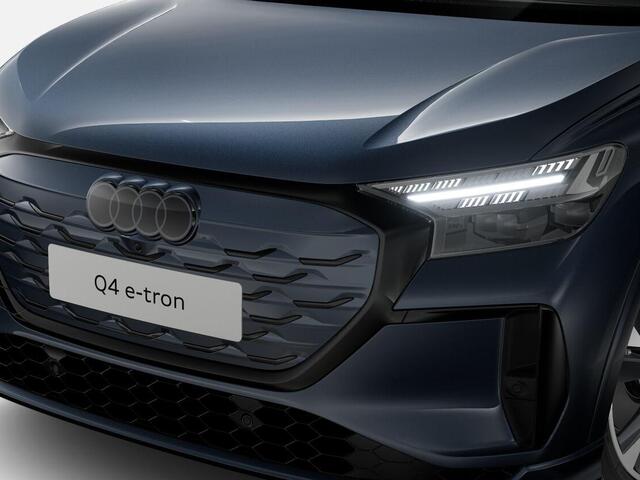Audi Q4 Sportback S edition performance 286 PK · Trekhaak elek. wegklapbaar · Privacy glas · Lendensteunen