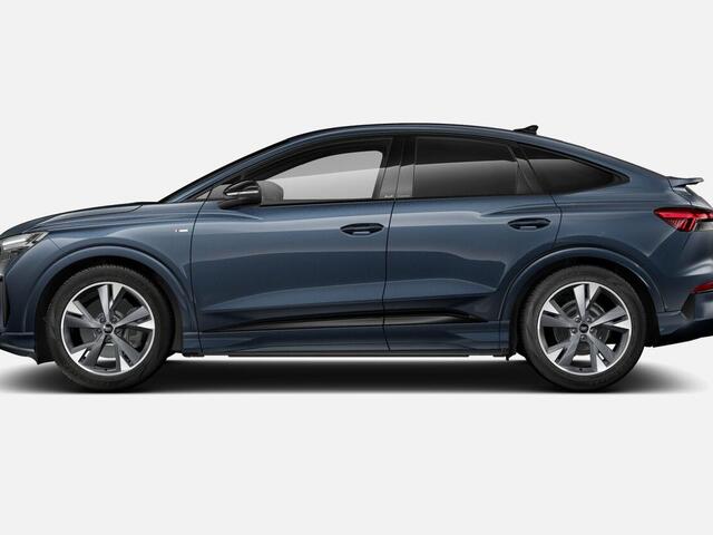 Audi Q4 Sportback S edition performance 286 PK · Trekhaak elek. wegklapbaar · Privacy glas · Lendensteunen
