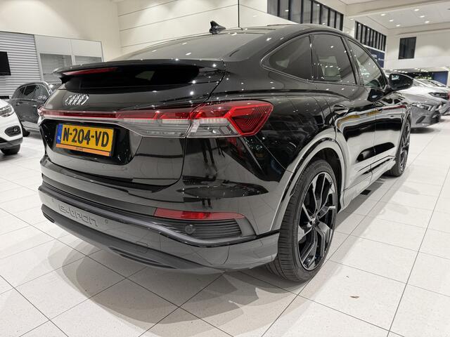 Audi Q4 Sportback e-tron 35 Launch edition Advanced 55 kWh | SOH 89,7% | Navigatie | LED Matrix koplampen | Keyless entry | SONOS Sound system | Elektrische stoelen i.c.m. geheugen |
