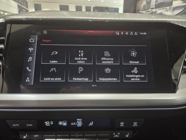 Audi Q4 Sportback e-tron 35 Launch edition Advanced 55 kWh | SOH 89,7% | Navigatie | LED Matrix koplampen | Keyless entry | SONOS Sound system | Elektrische stoelen i.c.m. geheugen |