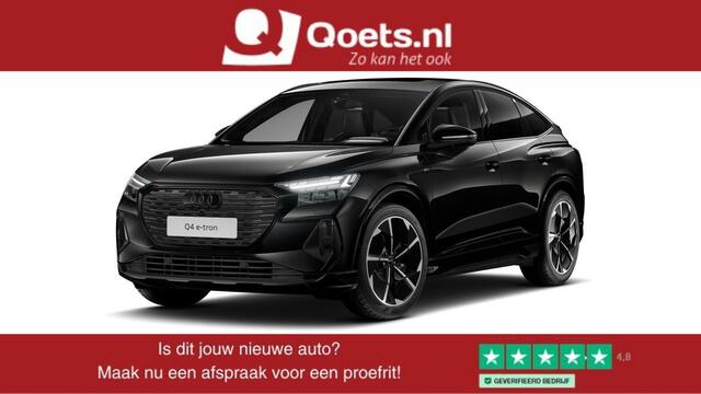 Audi Q4 Sportback e-tron 40 S edition 77 kWh Trekhaak - Panoramdak - Adaptieve Cruise Control - Comfortpakket - Assistentiepakket advanced - Dynamic pakket - Sportonderstel - Sportstoelen - Privacy glas -