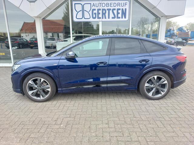 Audi Q4 Sportback e-tron 35 S edition 55 kWh Hoge instap, volledig electrisch, 3X S-line