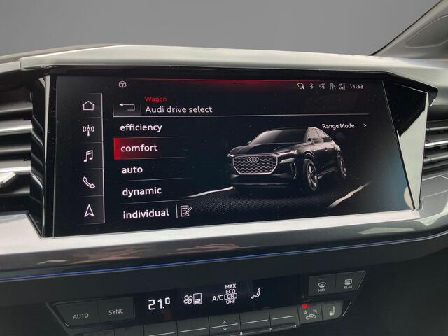Audi Q4 Sportback e-tron 45 S Edition 82 kWh 210kW/286PK · Leder · Stoelverwarming · Navigatie · Apple/Android Car Play ·