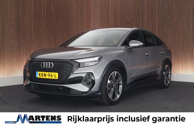 Audi Q4 Sportback e-tron 50 299pk quattro S edition 77 kWh Memory Stoelverwarming Navigatie 2x S-Line