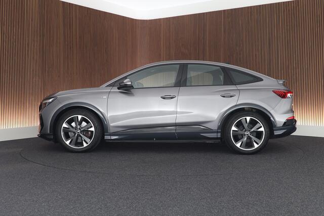 Audi Q4 Sportback e-tron 50 299pk quattro S edition 77 kWh Memory Stoelverwarming Navigatie 2x S-Line