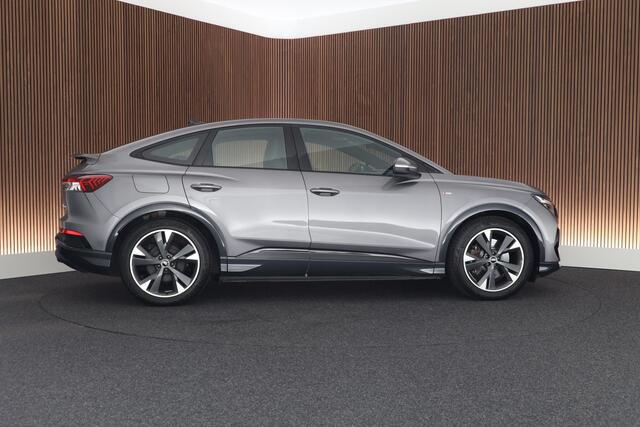 Audi Q4 Sportback e-tron 50 299pk quattro S edition 77 kWh Memory Stoelverwarming Navigatie 2x S-Line