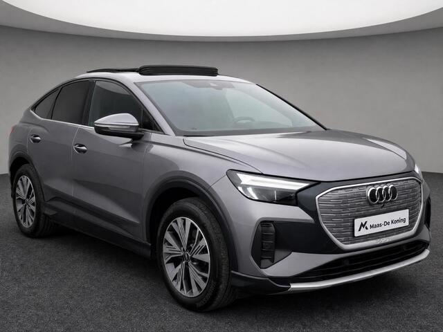 Audi Q4 Sportback e-tron 35 Launch edition 55 kWh 125kW/170PK · Panoramadak · Leder · Stoelverwarming · Apple/Android Car Play · Garantie t/m 17-10-2026 of 100000km.