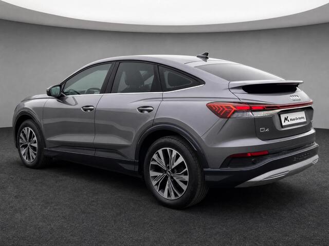 Audi Q4 Sportback e-tron 35 Launch edition 55 kWh 125kW/170PK · Panoramadak · Leder · Stoelverwarming · Apple/Android Car Play · Garantie t/m 17-10-2026 of 100000km.