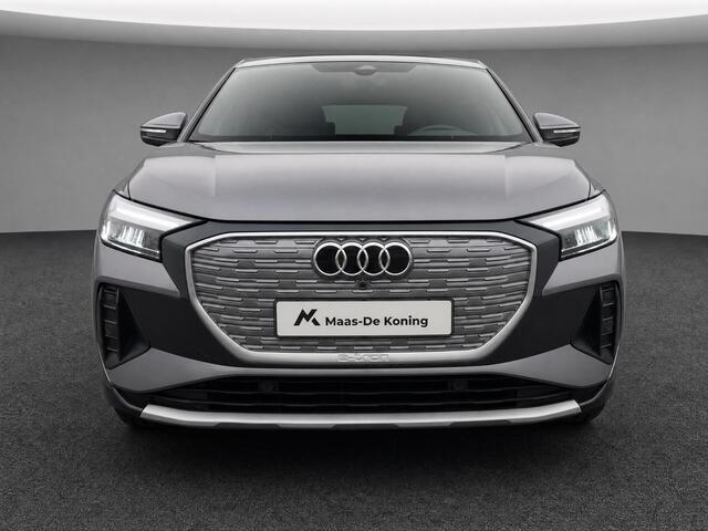 Audi Q4 Sportback e-tron 35 Launch edition 55 kWh 125kW/170PK · Panoramadak · Leder · Stoelverwarming · Apple/Android Car Play · Garantie t/m 17-10-2026 of 100000km.