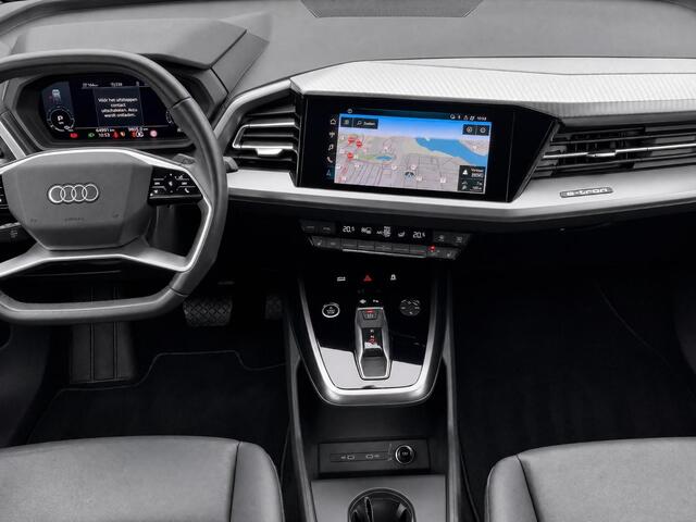 Audi Q4 Sportback e-tron 35 Launch edition 55 kWh 125kW/170PK · Panoramadak · Leder · Stoelverwarming · Apple/Android Car Play · Garantie t/m 17-10-2026 of 100000km.