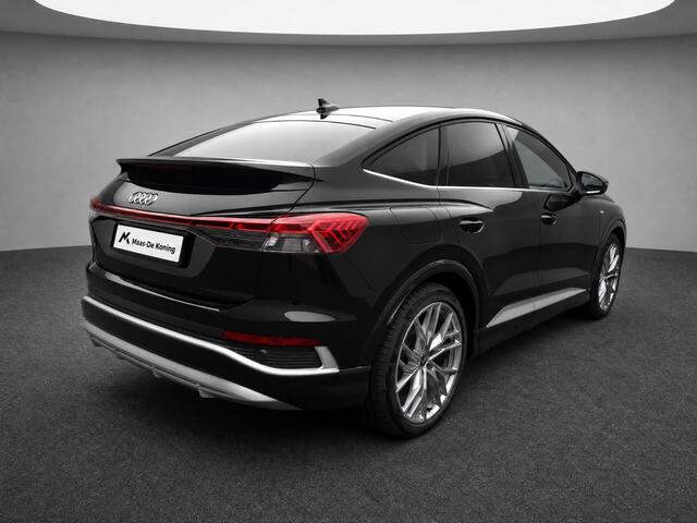 Audi Q4 Sportback e-tron 35 S edition 55 kWh / 170pk · Panoramadak · Apple/Android Car Play · Lederen bekleding · Stoelverwarming · 21'' Velgen ·