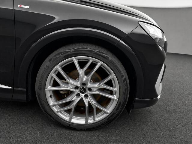 Audi Q4 Sportback e-tron 35 S edition 55 kWh / 170pk · Panoramadak · Apple/Android Car Play · Lederen bekleding · Stoelverwarming · 21'' Velgen ·