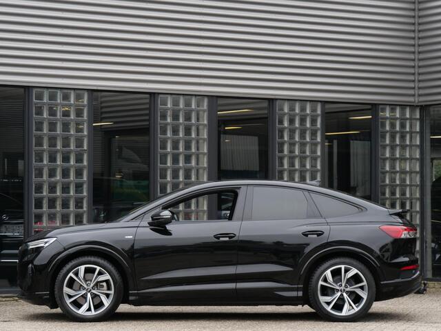 Audi Q4 Sportback E-TRON 40 S-EDITION/ ELEKT. STOELEN/ BLINDSPOT/ HEAD-UP/ SONOS AUDIO/ SOH 95%