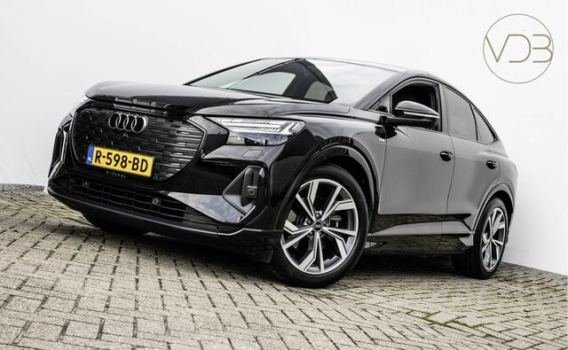 Audi Q4 Sportback e-tron 35 SOH 90,2% S-Line RS LEER Camera Black Optiek 55 kWh