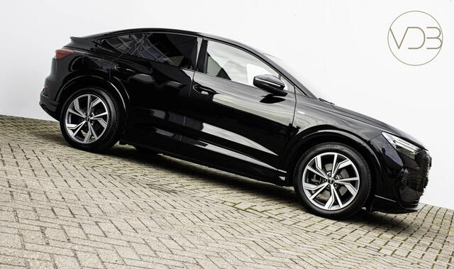 Audi Q4 Sportback e-tron 35 SOH 90,2% S-Line RS LEER Camera Black Optiek 55 kWh