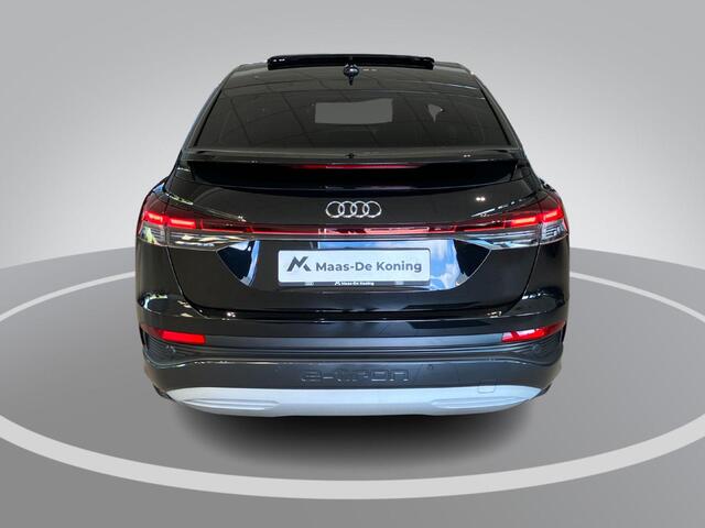 Audi Q4 Sportback e-tron 40 Advanced 150kW/204PK 82 kWh · Panoramadak · Trekhaak · Stoelverwarming · Apple/Android Car Play