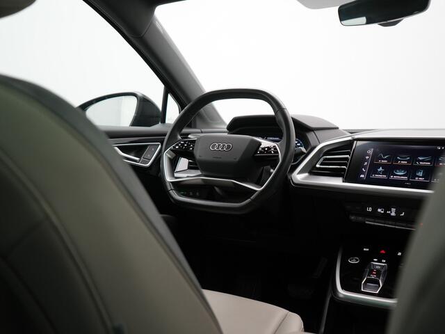 Audi Q4 Sportback e-tron 35 S Line 55 kWh 170pk Dealer O.H. | Panodak | Adaptive Cruise | Camera | Matrix LED | Lederen Comfortstoelen Verwarmd | Virtual Cockpit | Lane Assist | DAB | 21"L.M |