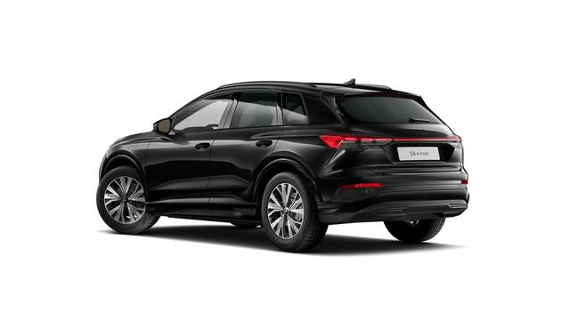 Audi Q4 e-tron Q4 45 e-tron quattro 286 1AT Advanced edition Automaat | Privacy glas | MMI navigatie plus | Audi soundsystem | Verwarmbare voorstoelen | Matrix LED-koplampen | Interieur met sportstoelen | Servosluiting achterklep | Audi Virtual Cockpit | Optiekpakket zw
