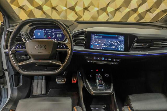 Audi Q4 e-tron 40 204pk Competition S-line 77 kWh Sonos audio Head-up *Marge* Trekhaak elektrisch Camera Adaptive cruise NLauto