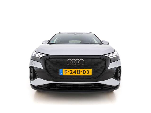 Audi Q4 e-tron 40 Launch-Edition Advanced-Plus 77 kWh [ 3-Fase ] (INCL-BTW) *HEATPUMP | ADAPT-CRUISE | MATRIX-LED | NAVI-FULLMAP | KEYLESS | CAMERA | DIGI-COCKPIT | TOWBAR | DAB | AMBIENT-LIGHT | SPORT-SEATS | 19''ALU*
