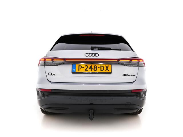 Audi Q4 e-tron 40 Launch-Edition Advanced-Plus 77 kWh [ 3-Fase ] (INCL-BTW) *HEATPUMP | ADAPT-CRUISE | MATRIX-LED | NAVI-FULLMAP | KEYLESS | CAMERA | DIGI-COCKPIT | TOWBAR | DAB | AMBIENT-LIGHT | SPORT-SEATS | 19''ALU*