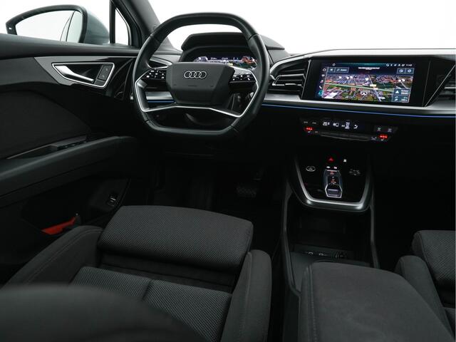 Audi Q4 e-tron 40 Launch-Edition Advanced-Plus 77 kWh [ 3-Fase ] (INCL-BTW) *HEATPUMP | ADAPT-CRUISE | MATRIX-LED | NAVI-FULLMAP | KEYLESS | CAMERA | DIGI-COCKPIT | TOWBAR | DAB | AMBIENT-LIGHT | SPORT-SEATS | 19''ALU*