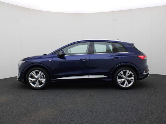 Audi Q4 e-tron 45 S Edition 286pk RWD · Bekleding Leder/Alcantara · Sonos Premium 3D · Comfortsleutel