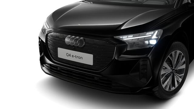 Audi Q4 e-tron Q4 45 e-tron quattro 286 1AT Advanced edition Automaat | Optiekpakket zwart plus | Interieur met sportstoelen | Privacy glas | Verwarmbare voorstoelen | Matrix-ledkoplampen met Audi-laserlicht, ledachterlichten, lichtanimatie, dynamische knipperlichten | 