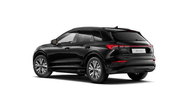 Audi Q4 e-tron Q4 45 e-tron quattro 286 1AT Advanced edition Automaat | Optiekpakket zwart plus | Interieur met sportstoelen | Privacy glas | Verwarmbare voorstoelen | Matrix-ledkoplampen met Audi-laserlicht, ledachterlichten, lichtanimatie, dynamische knipperlichten | 
