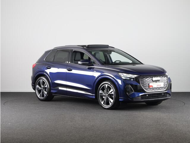Audi Q4 e-tron 45 quattro S Edition 82 kWh 286pk | Panoramadak | 20 Inch Lichtmetalen velgen | Matrix Led koplampen