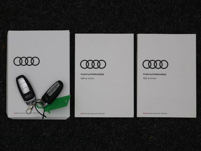 Audi Q4 e-tron 40 Launch edition Advanced Plus 77 kWh / 3-Fase Laden / Warmtepomp / 204PK / Trekhaak / 1000KG Trekgewicht / Matrix LED / HUD Display / Full Option / Allseason banden /