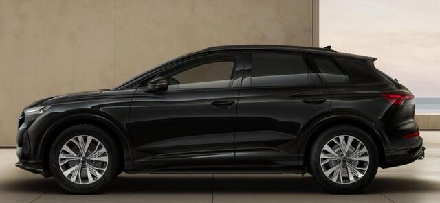 Audi Q4 e-tron 45 quattro Advanced edition 82 kWh | 210kW/286pk | Trekhaak | Optiek zwart plus | Donker glas achter |