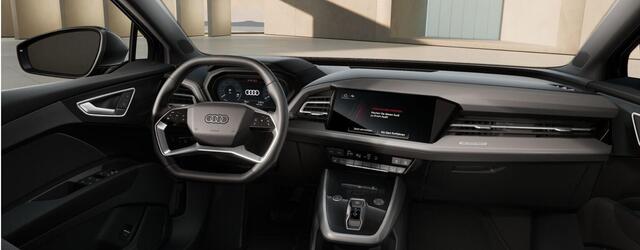 Audi Q4 e-tron 45 quattro Advanced edition 82 kWh | 210kW/286pk | Trekhaak | Optiek zwart plus | Donker glas achter |