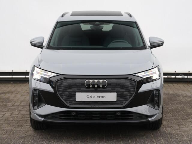 Audi Q4 e-tron 45 quattro Advanced edition 82 kWh 286pk | Panoramadak | Optiek zwart plus | Donker glas achter |