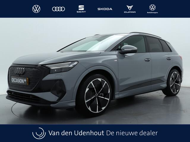 Audi Q4 e-tron 45 S Edition 82 kWh | 286PK | Camera | 21" LMV | Zwart optiek |