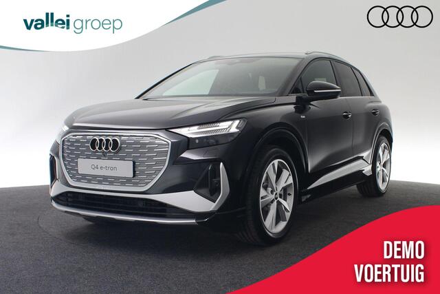 Audi Q4 e-tron S edition 45 82Kwh 210 kW / 286pk Quattro | Assistentiepakket plus | Privacy glas | Lichtpakket plus ambient light