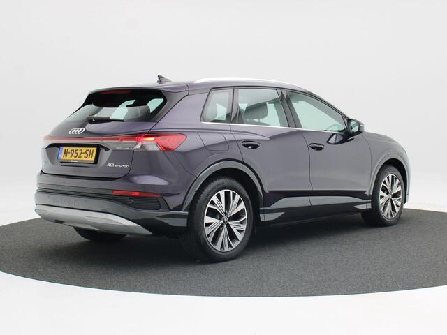 Audi Q4 e-tron 40 Launch edition 77 kWh 204 Pk Automaat | Panoramadak | Leder | Navigatie | Stoelverwarming | 19 Inch | 63.569 Km!!