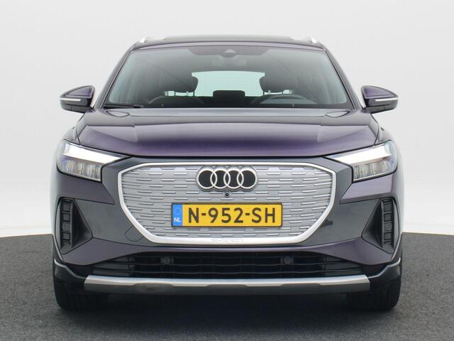Audi Q4 e-tron 40 Launch edition 77 kWh 204 Pk Automaat | Panoramadak | Leder | Navigatie | Stoelverwarming | 19 Inch | 63.569 Km!!