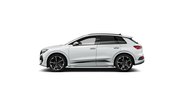 Audi Q4 e-tron Q4 45 e-tron quattro 286 1AT S edition Automaat | Velgen Audi Sport, 5-arm-rotor-aero, zwart, glansgedraaid | MMI navigatie plus | Privacy glas | Audi Virtual Cockpit | Audi soundsystem | Matrix-ledkoplampen met Audi-laserlicht, ledachterlichten, lichtani