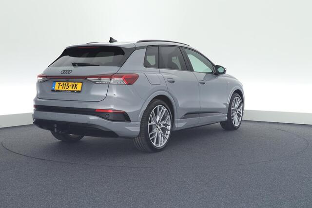 Audi Q4 e-tron 40 204pk 2x S-Line Black Edition 77 kWh Trekhaak Camera Matrix Led Navigatie