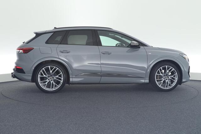Audi Q4 e-tron 40 204pk 2x S-Line Black Edition 77 kWh Trekhaak Camera Matrix Led Navigatie