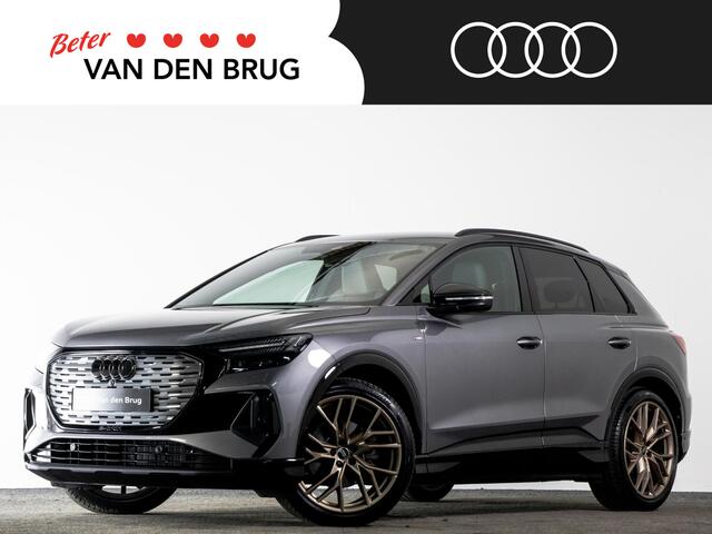 Audi Q4 e-tron S-Line Edition One 35 170 PK 55 kWh | LED Matrix | Leder | Adaptieve Cruise Control | Achteruitrijcamera |