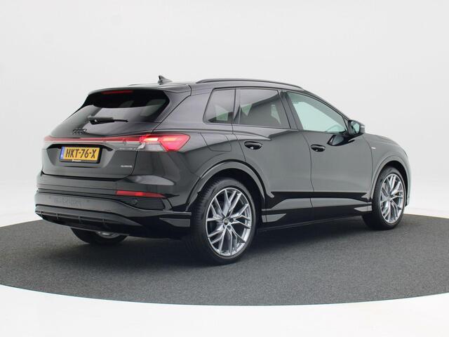 Audi Q4 e-tron 45 quattro S Edition 82 kWh | NU RUIM ¤ 5000,- VOORDEEL!!! | Privacyglas | 21 inch velgen | Zwart Optiek Plus |