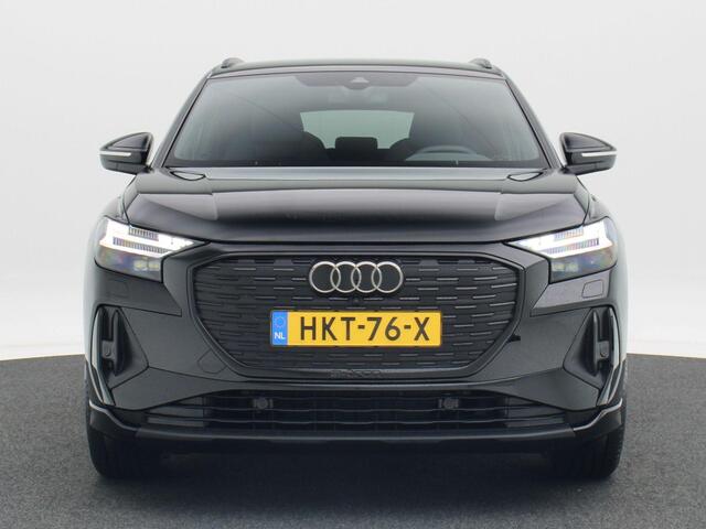 Audi Q4 e-tron 45 quattro S Edition 82 kWh | NU RUIM ¤ 5000,- VOORDEEL!!! | Privacyglas | 21 inch velgen | Zwart Optiek Plus |