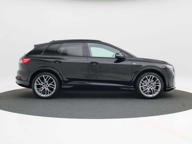 Audi Q4 e-tron 45 quattro S Edition 82 kWh | NU RUIM ¤ 5000,- VOORDEEL!!! | Privacyglas | 21 inch velgen | Zwart Optiek Plus |
